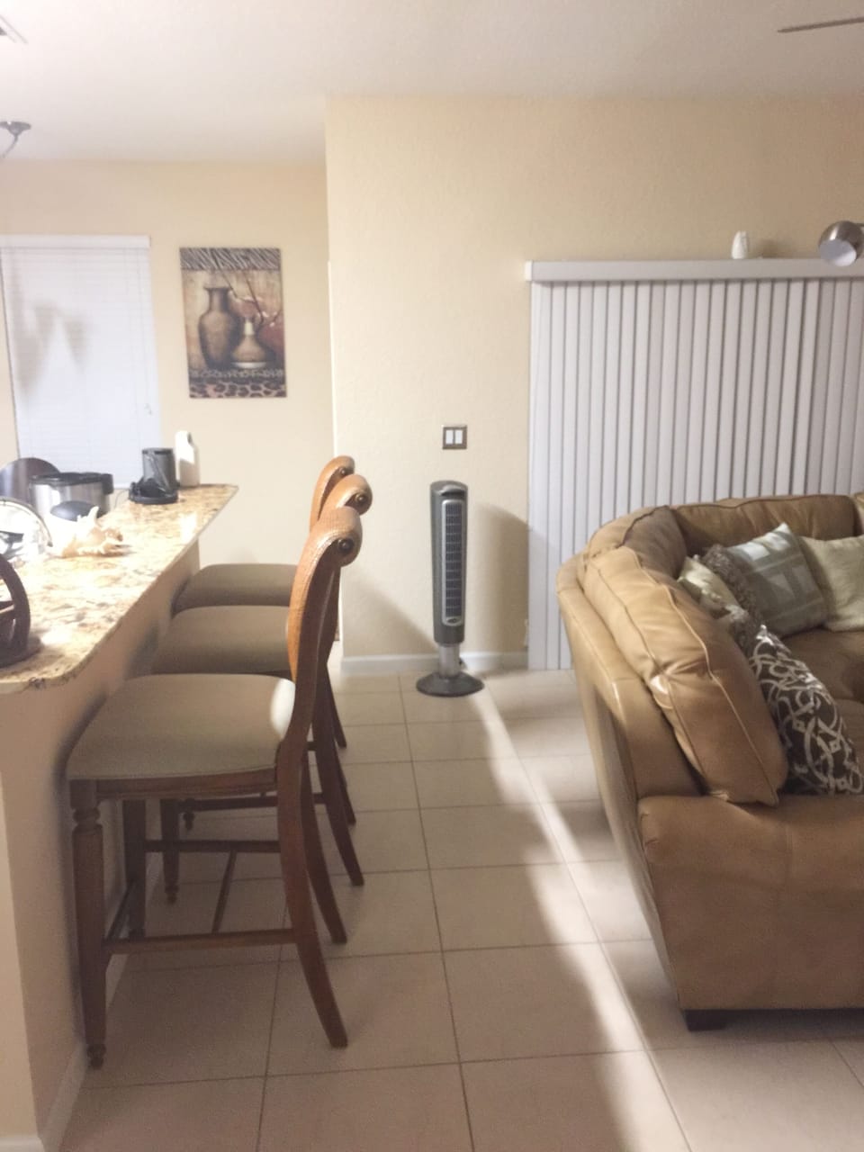 Bar Stool Dining Area