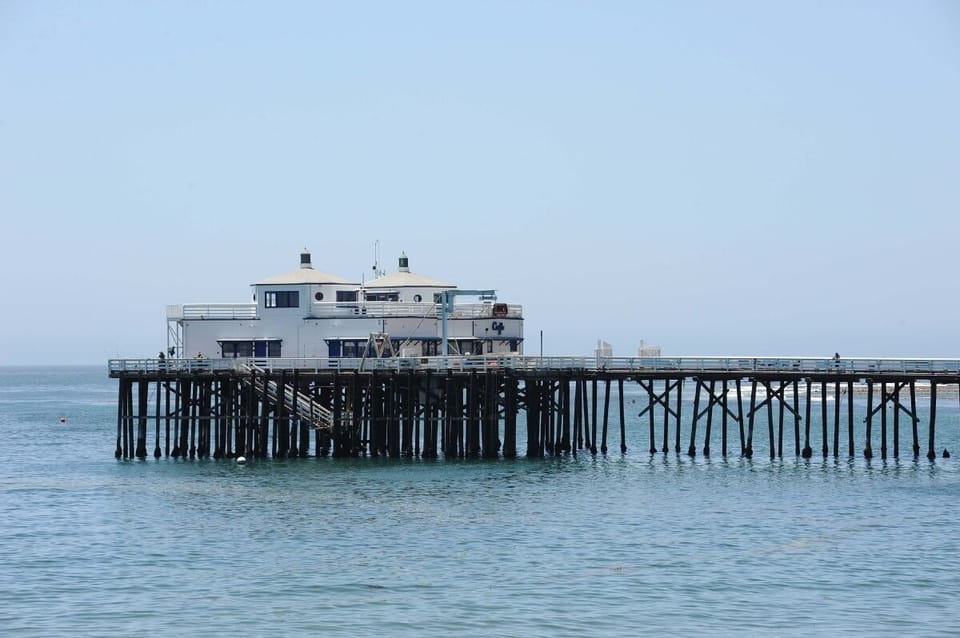 View of the famous Malibu Pier