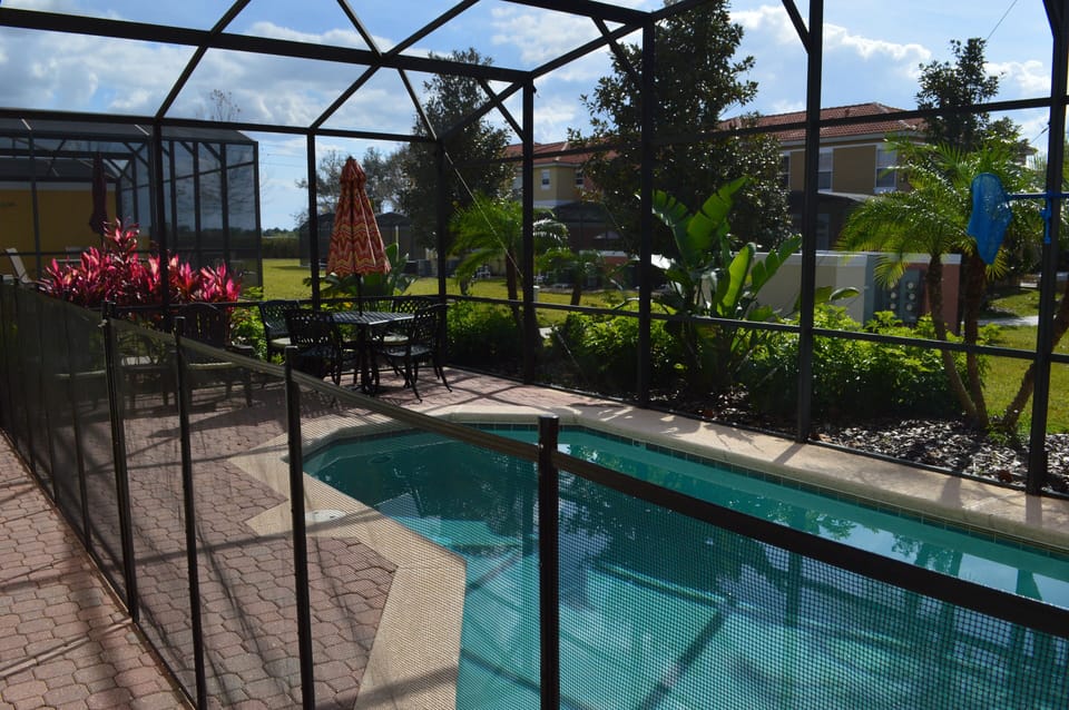 Personal Pool with Tropical Landscaping