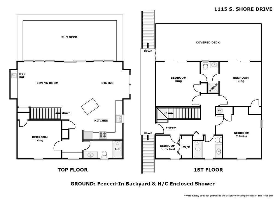 Flip Flops Floor Plan
