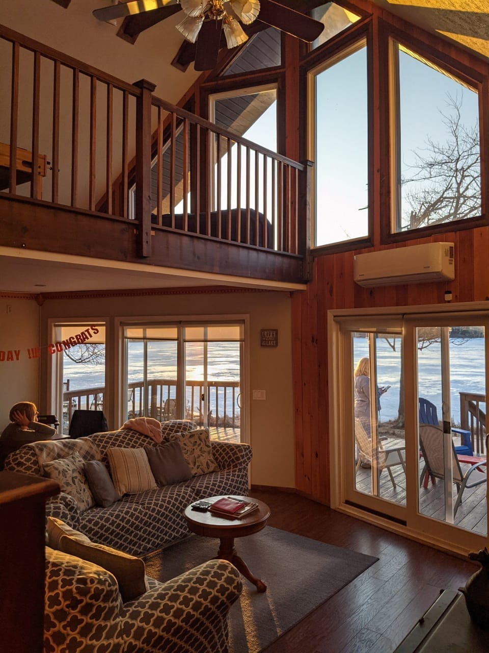 Living Room at sunrise