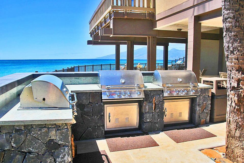 One of our two BBQ areas.