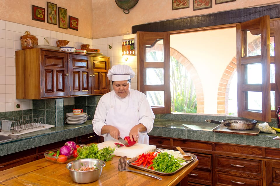 The chef in the kitchen