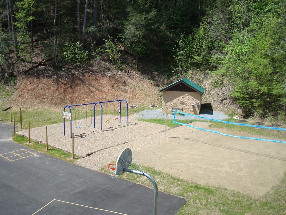 Community Playground with bathrooms