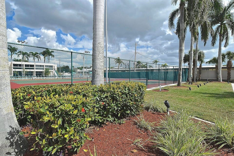 Tennis courts