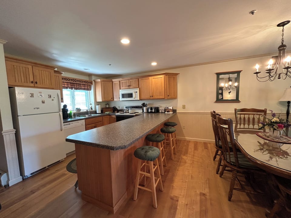 kitchen and dining area first floor