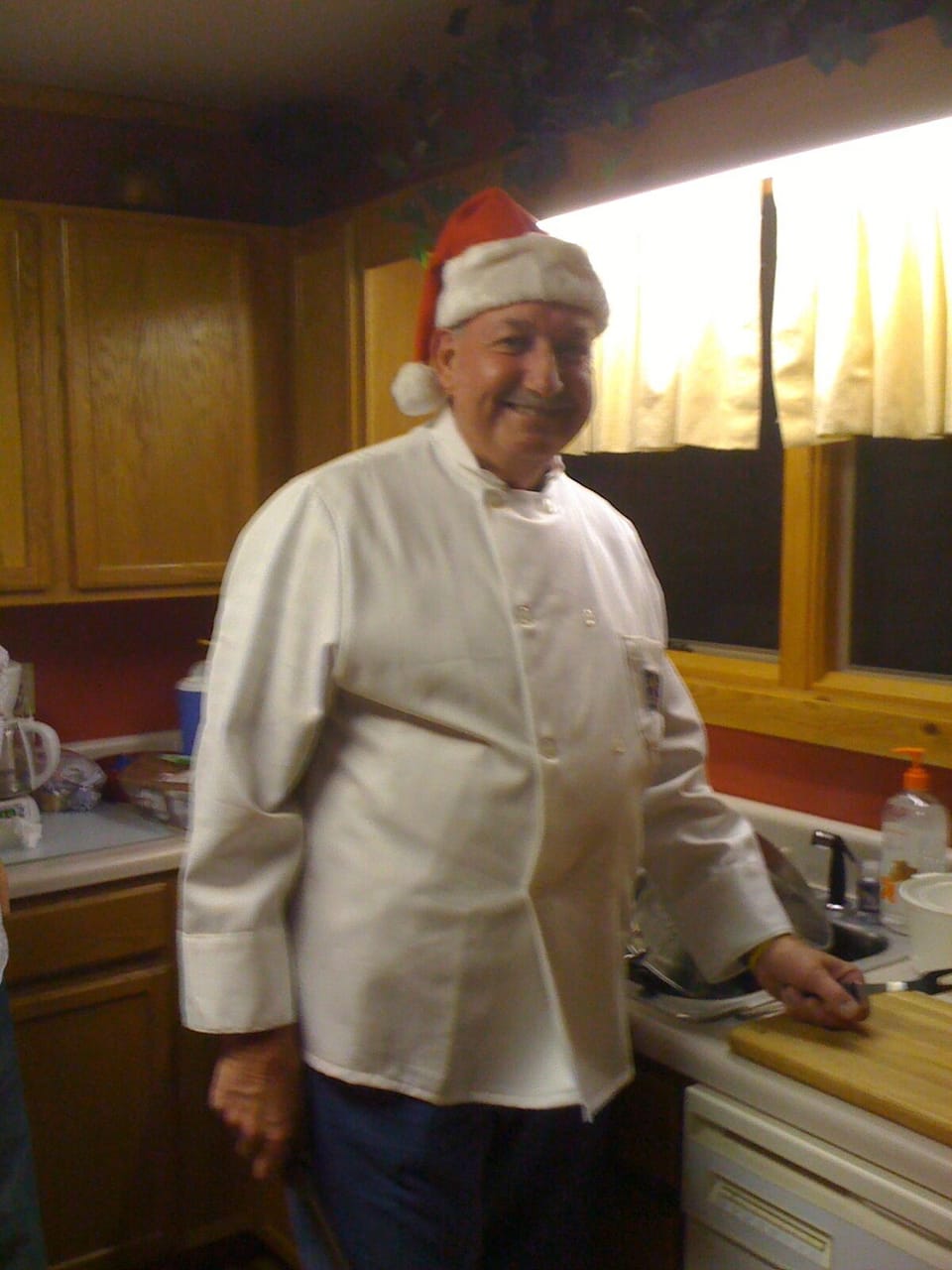 Our Christmas Chef!  Sorry - not included.