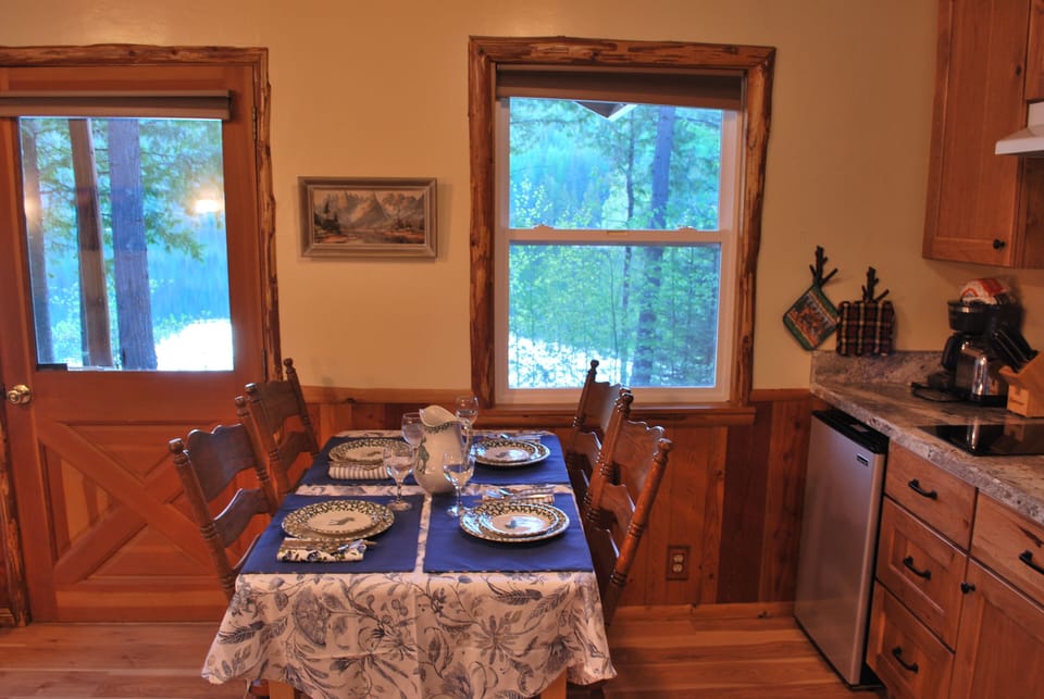 Kitchen Table - Dishes Supplied
