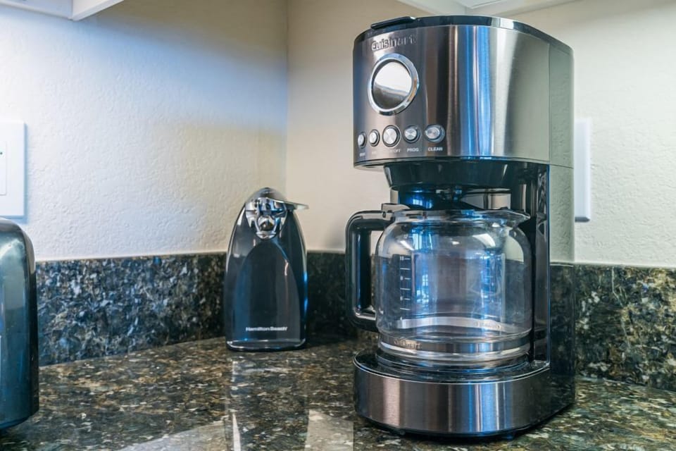Crystal Tower 1504 Kitchen with Drip Coffee Maker