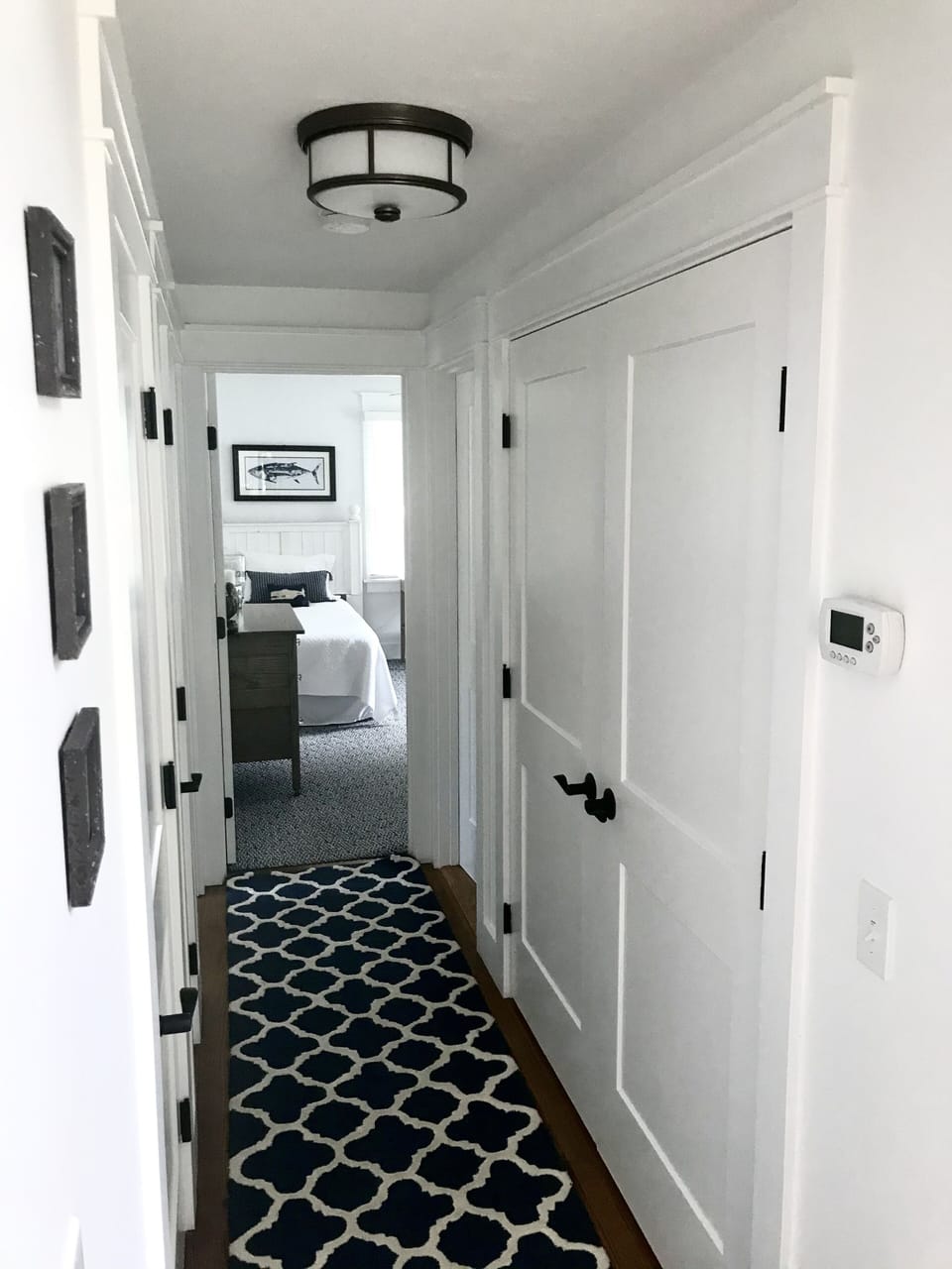 1st floor hallway with washer & dryer 
