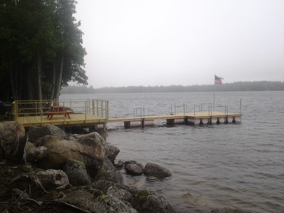 Dock and shorefront