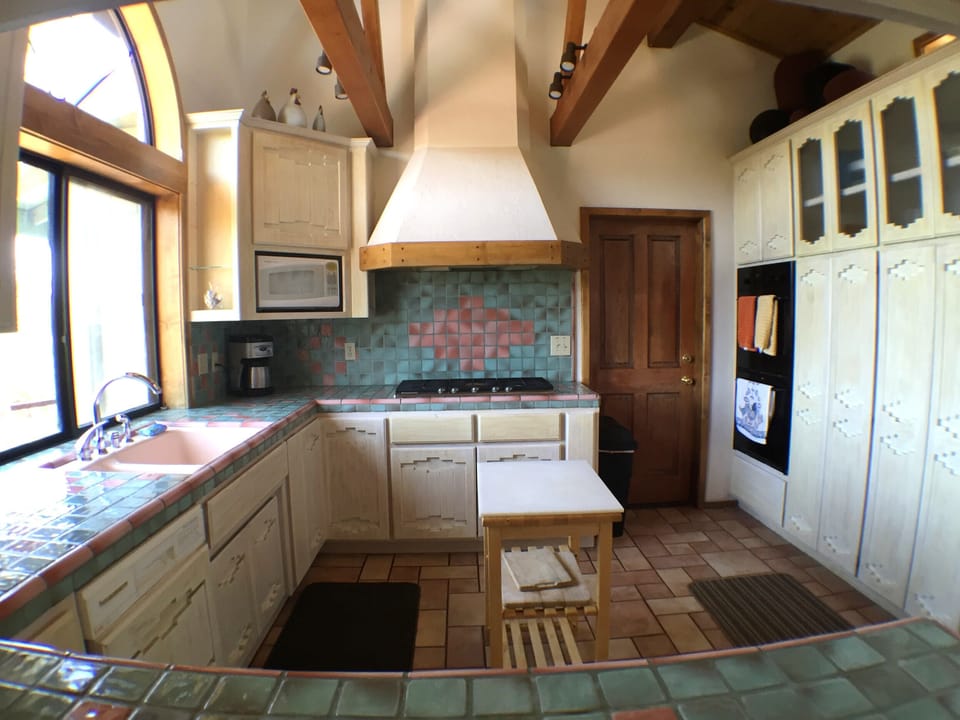 Fully equipped kitchen with everything you'll need to cook great meals.