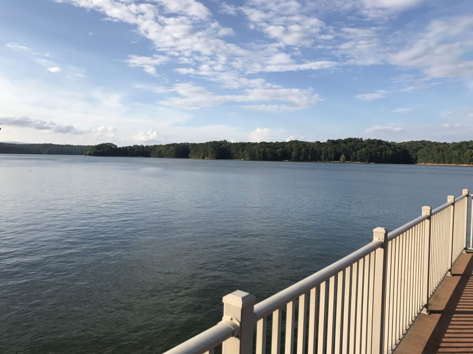 View from the top of the deck