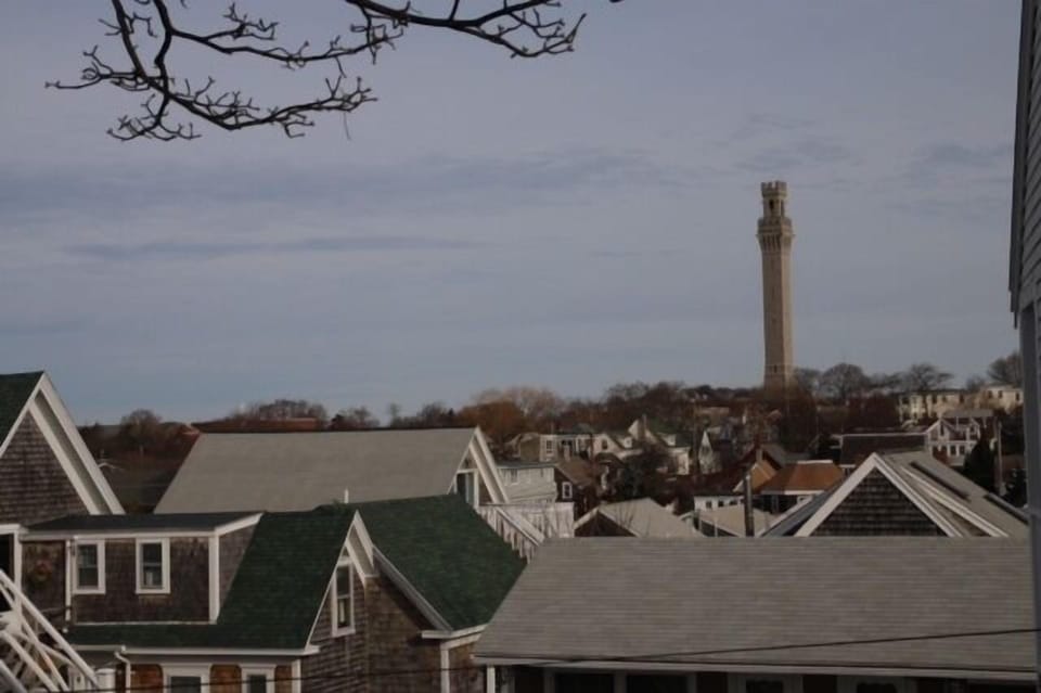 Monument view from side of house and from Master Bathroom