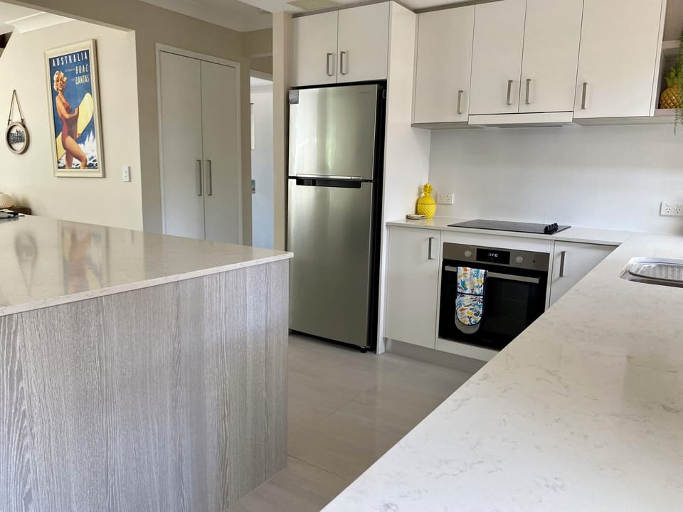 Modern kitchen equipped with all cooking appliances you will need 