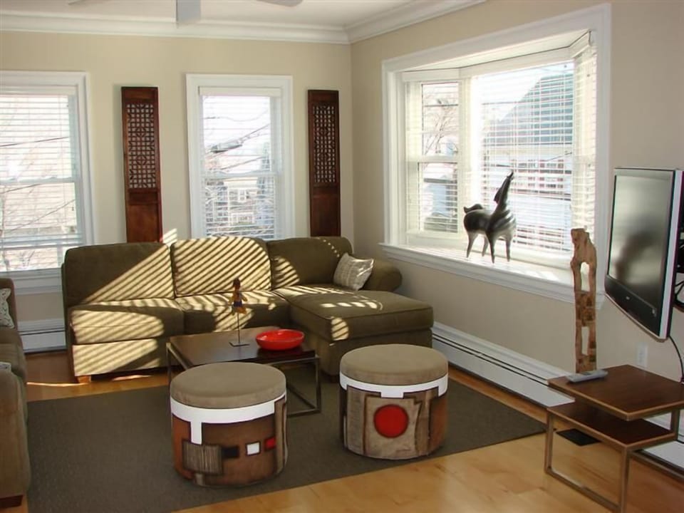 Sun filled living room