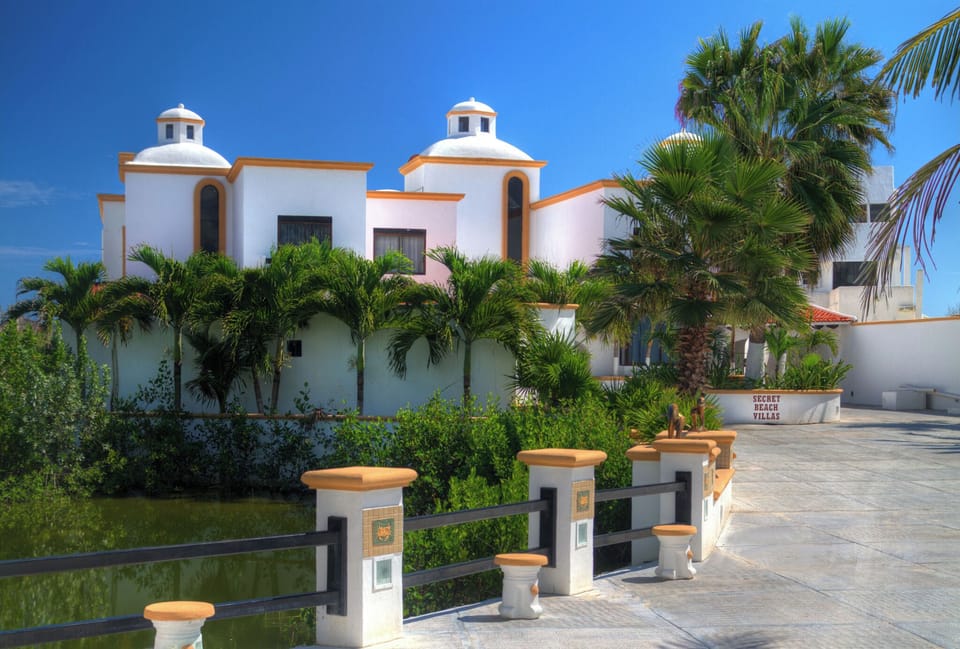 Secret Beach Villas just 18 minutes from the Cancun Airport!