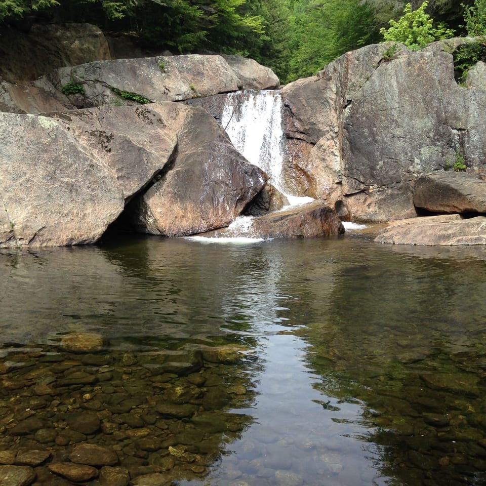 Buttermilk Falls local swimming hole.