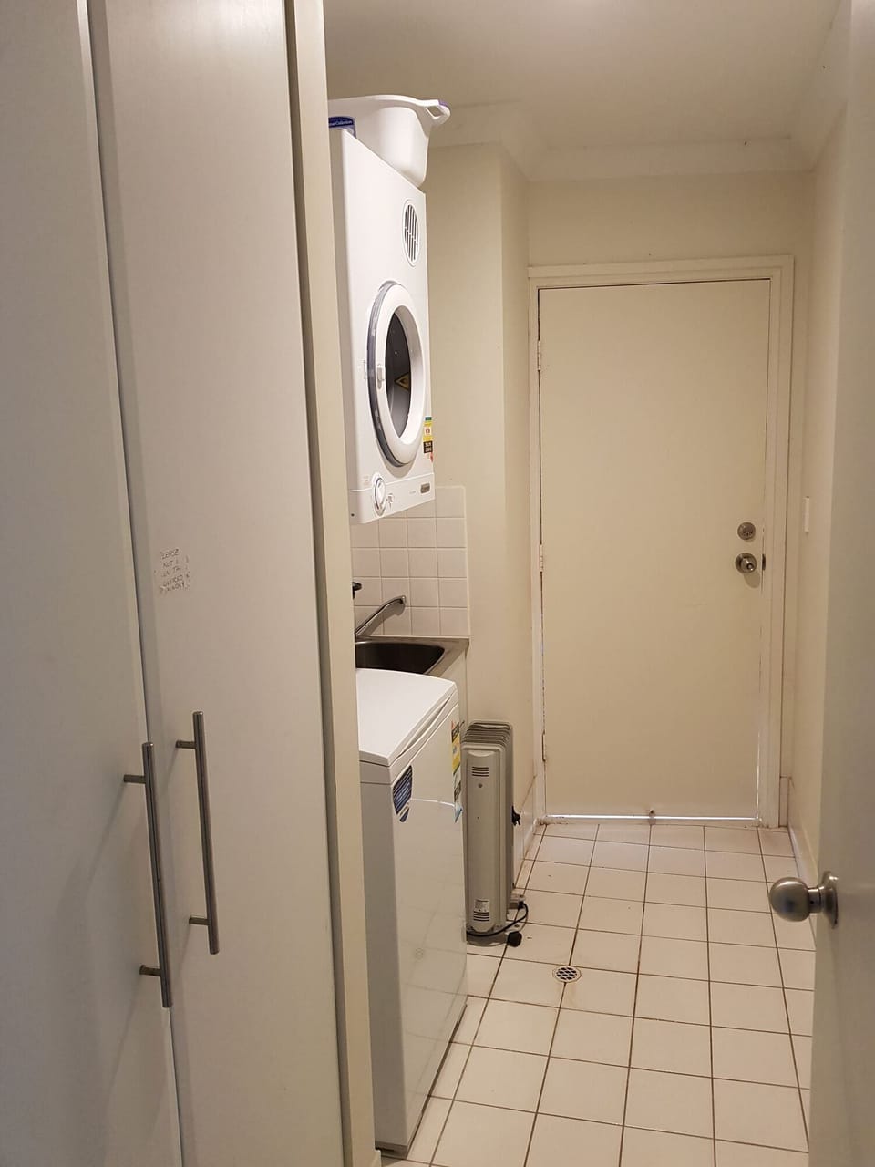 Downstairs laundry