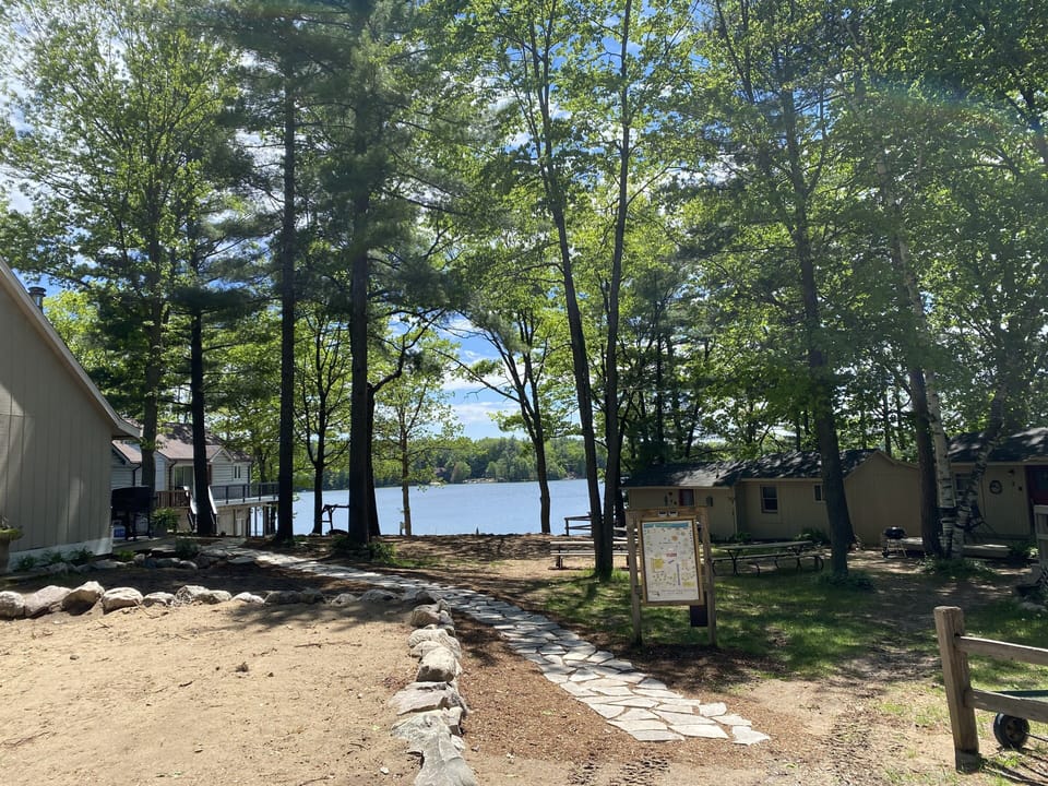 Entrance of the resort 