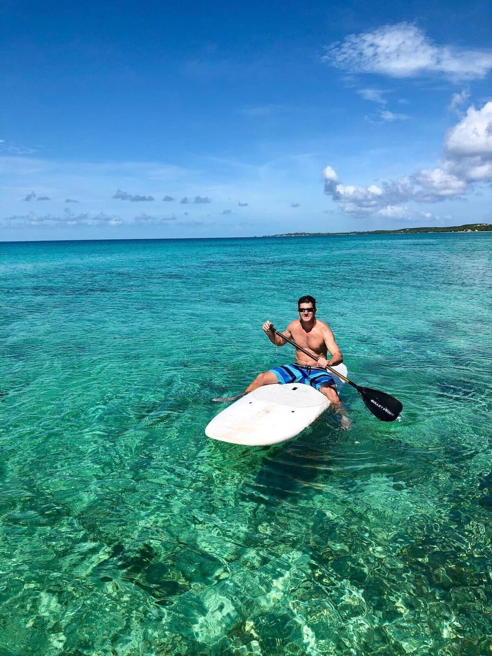 Kayaks and paddleboard available at no extra charge.