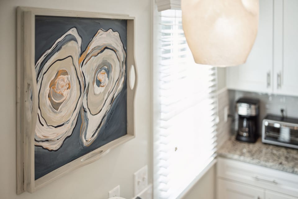 Custom art throughout the house