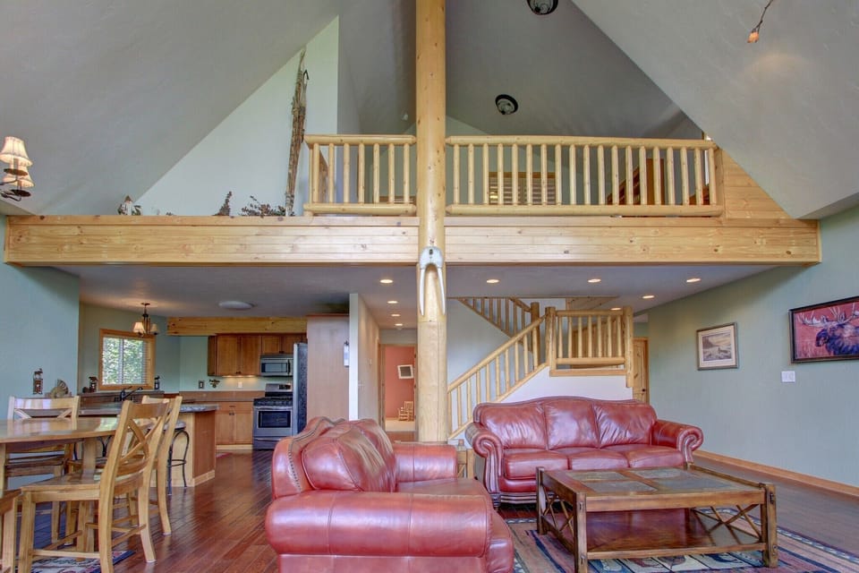 Main Floor with a large Office Loft