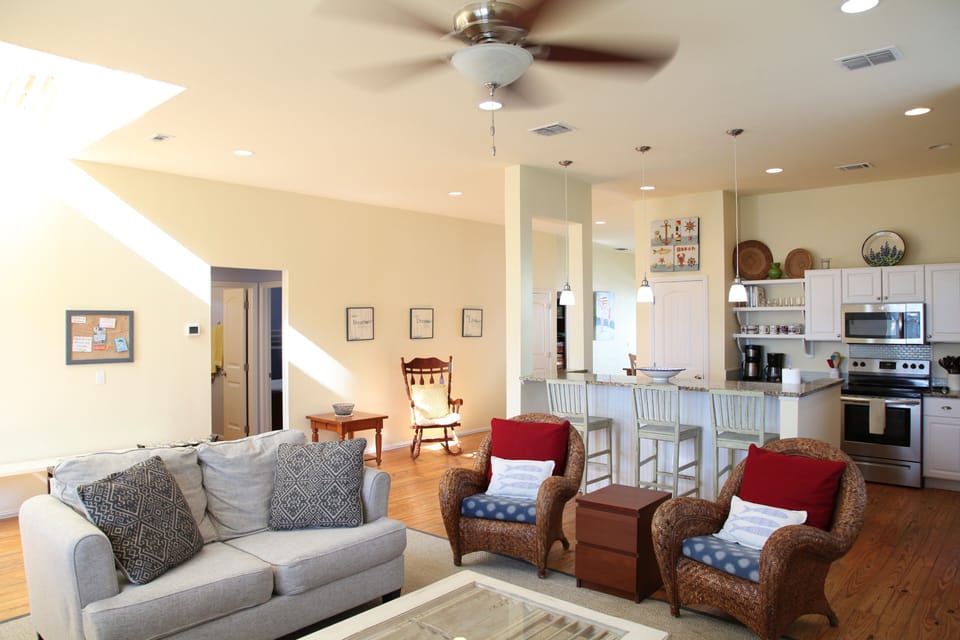 Upstairs living room