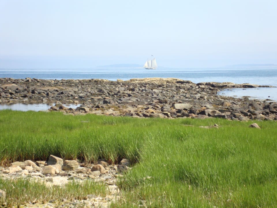 Seawall, about 3 miles away