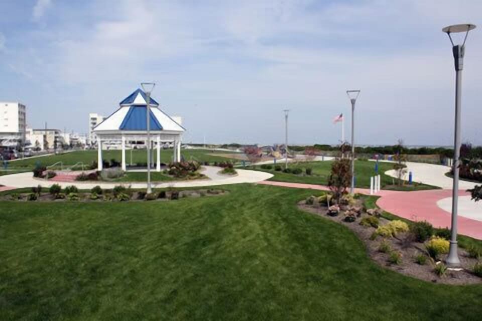 You get a new park with playground directly across the street from your unit.