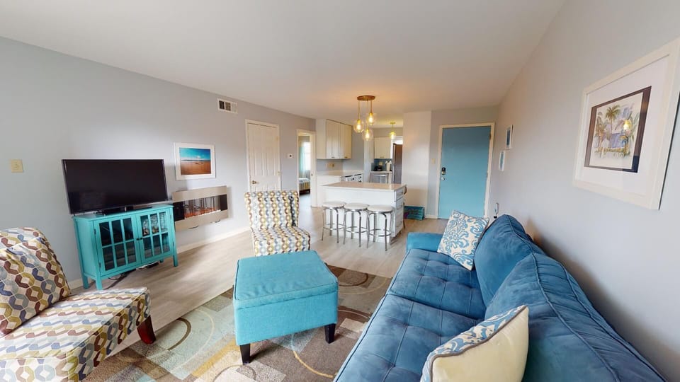 Open Living & Dining