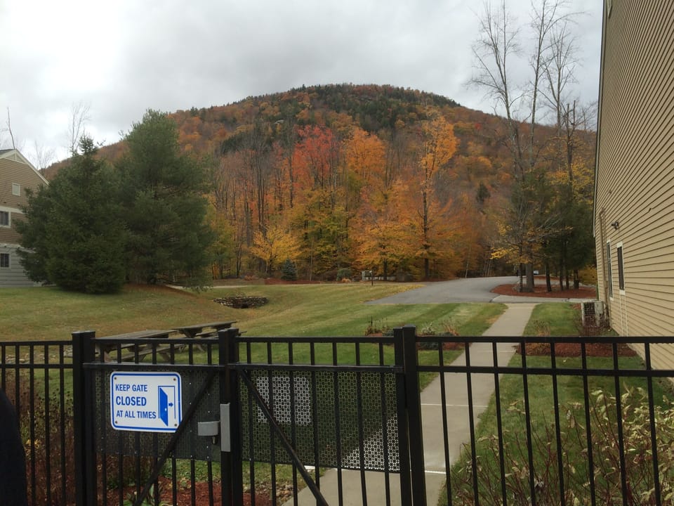 Loon Mountain in the fall.