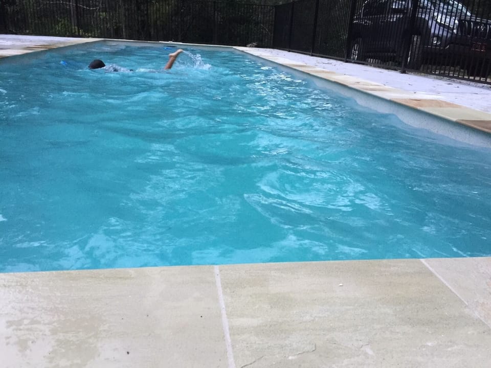 Pool newly constructed in 2018