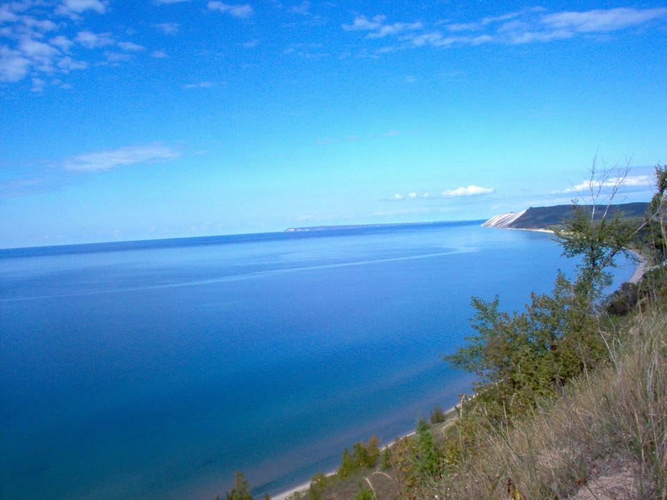 Lake Michigan shoreline