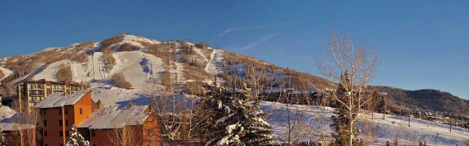 Views of the Steamboat Ski Resort