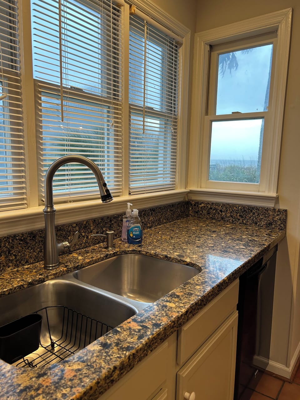 Spacious kitchen w/ solid surface countertops