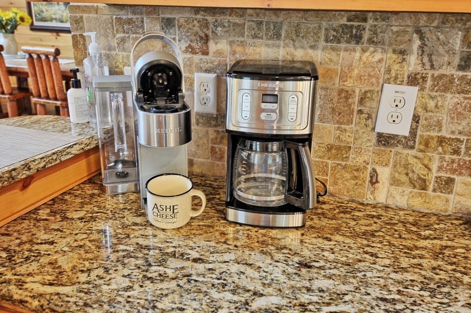 Keurig Maker and Regular Coffee Maker