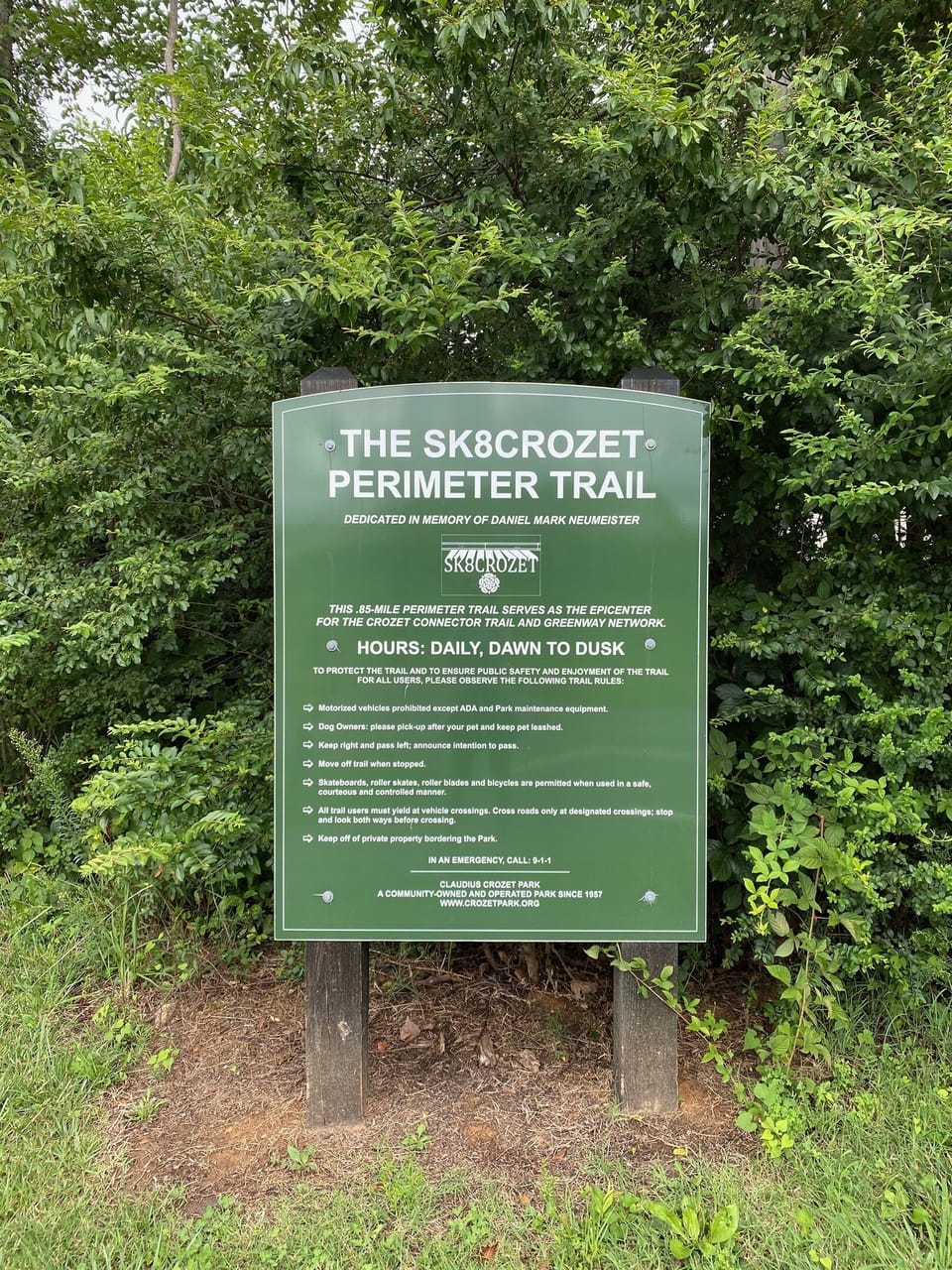 Perimeter Trail at Crozet Park