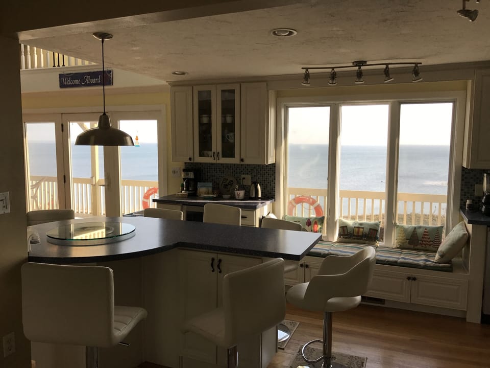 Seen from the Dining Area