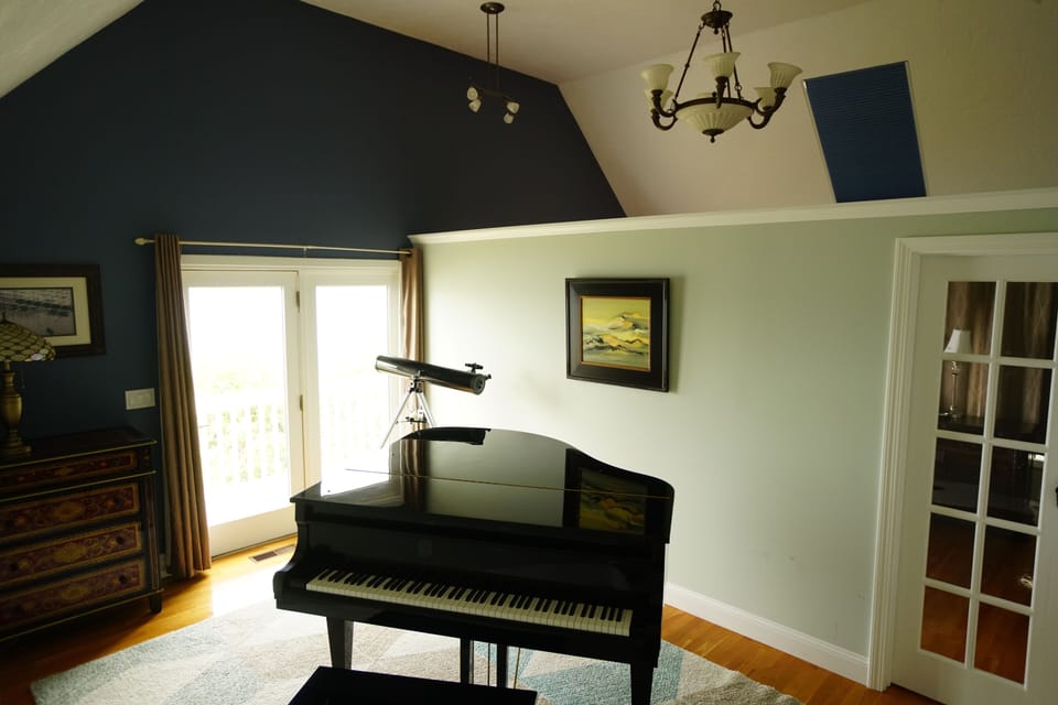 Piano Room outside the Master Bedroom