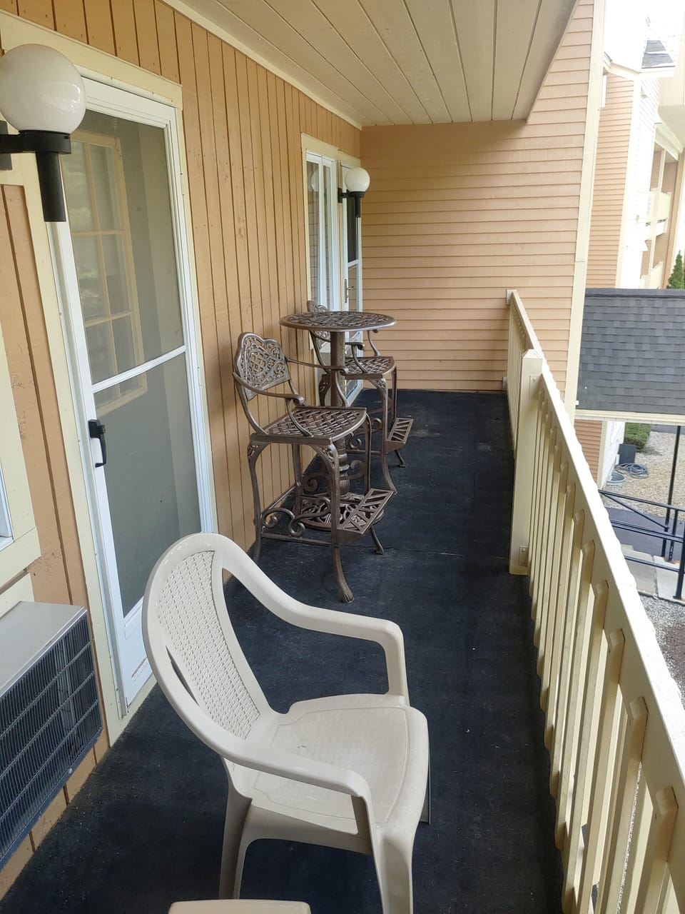 View of deck