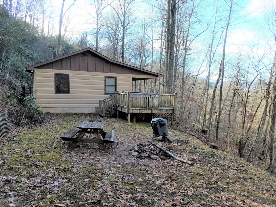 Campfire  ring and charcoal grill