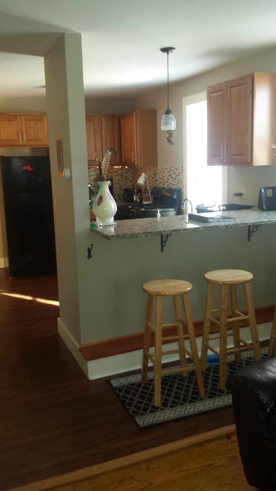 breakfast bar.