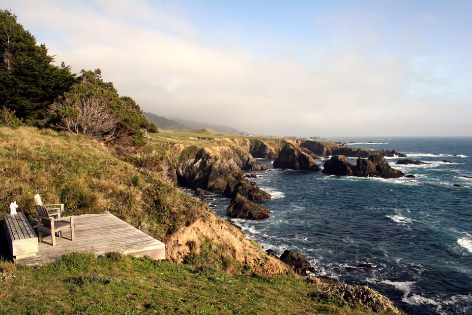 View from the private deck