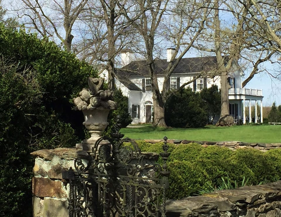 Main House exterior view from garden