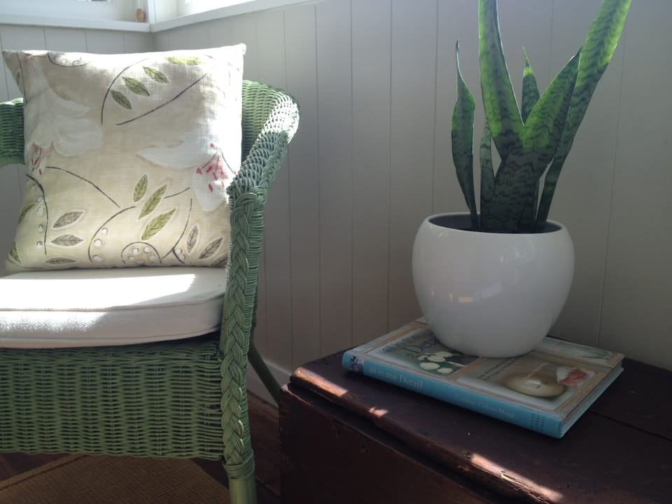 A sunny spot to read