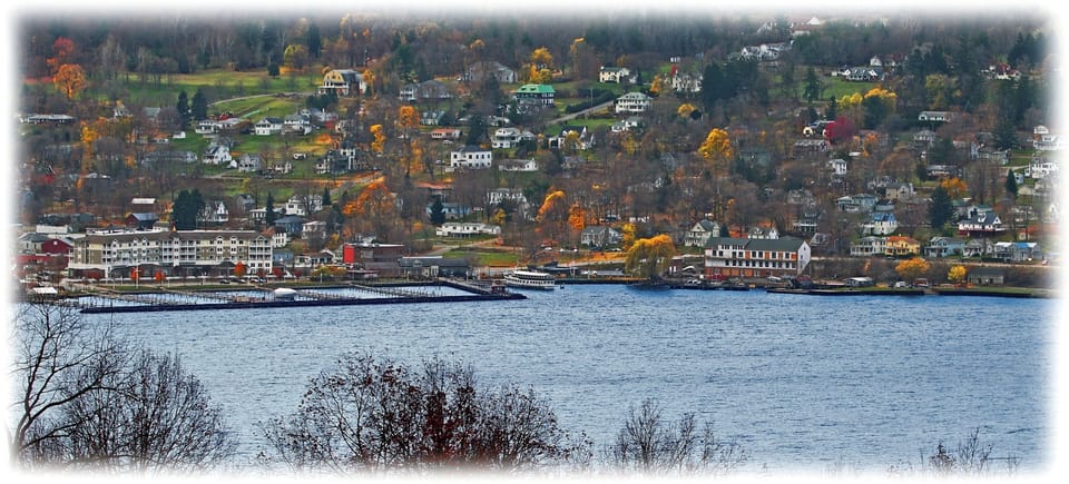 View of Autumn colors