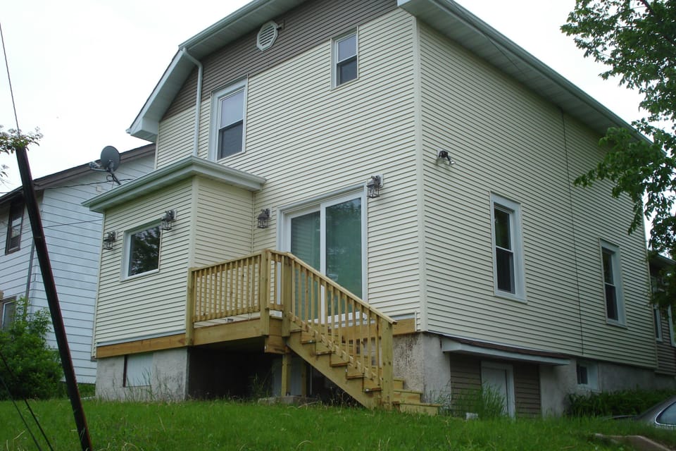 Back of the house.