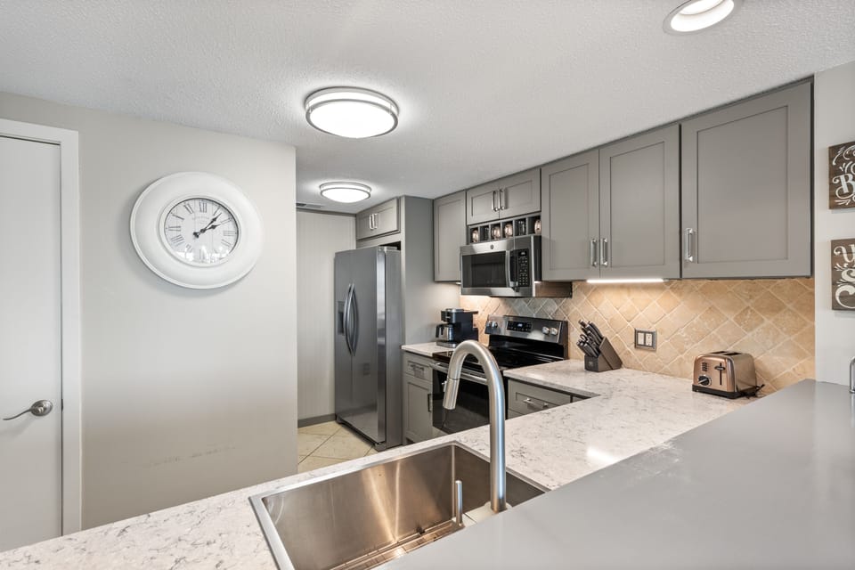Updated kitchen