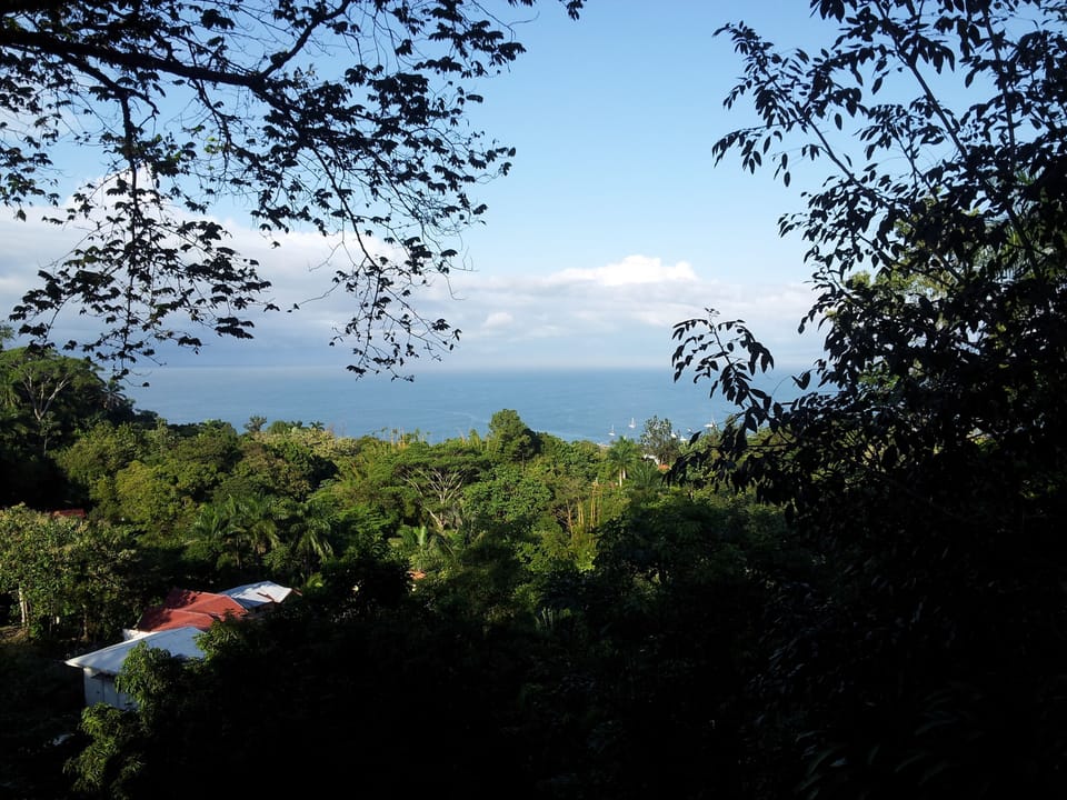Pacific ocean view.